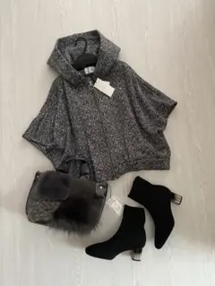 22000円新品♡スコットクラブ購入 ポンチョコート