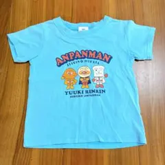 アンパンマン Tシャツ 水色 100cm 半袖のサムネイル