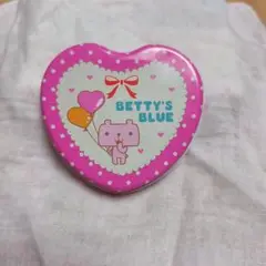 BETTY'S BLUE ハート型小物入れ