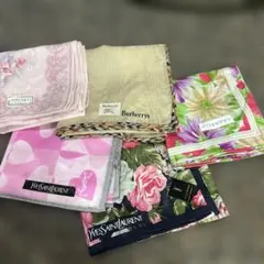 Burberrys Yves Saint Laurent ハンカチセット
