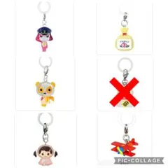 ガチャ めじるしアクセサリー まとめ売り 6点セット