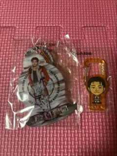 武知海青　3連キーホルダー　アクリルカラビナ　THE RAMPAGE ランペ