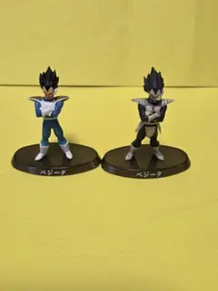 ドラゴンボールミニフィギュア ベジータ2体