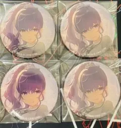 プロセカ　朝比奈まふゆ　グリッター　缶バッジ　③