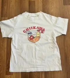 GU ちいかわ Tシャツ ホワイト 140のサムネイル