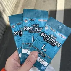 ワンピース一番くじ　I賞　カードデザインステッカーセット　3パックセット