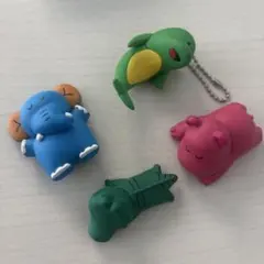 たべっ子どうぶつ　ガチャガチャ4点セット
