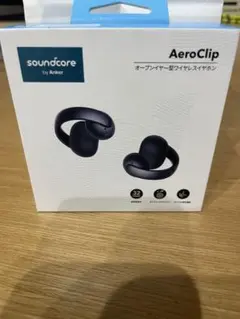 新品未使用開封済みsoundcore AeroClip ワイヤレスイヤホン