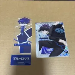 ブルーロック　烏旅人　セリア　ナイトサッカー　クリアしおり　クリアカード