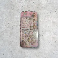 キャラクターシールセット ピンク系　ラブブ風②