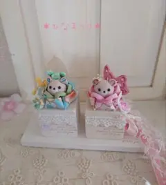 ★ Sam Sam★ティーカップバニー★花摘みうさちゃん★うさぎオブジェ★ ☆ Sam Sam様専用☆ティーカップバニー☆花摘みうさちゃん☆うさぎ