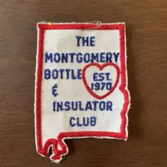 MONTGOMERY BOTTLE & INSULATOR CLUB ワッペン