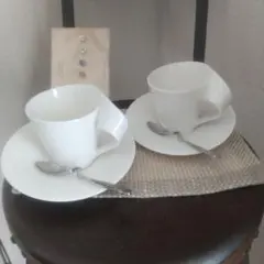 ミナペルホネン choucho柄 カップ＆ソーサー 2客セット - メルカリ
