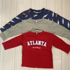 長袖カットソー　ロンT　サイズ95　まとめ売り　セット売り