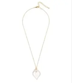 LEVENS JEWELS HEART PENDANT ネックレス クリア 美品のサムネイル