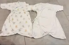 セット　GELATO PIQUE 動物　シャツ　長肌着　ロンパース　50-60