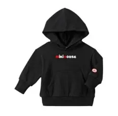 mikiHOUSE ブラックパーカー トレーナー　120cm