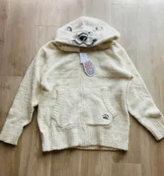 ✨新品タグ付✨サンドイッチハウス　メルヘンコラボ コトリモールモコモコパーカー
