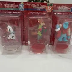 ディズニー オーナメント オラフ ニック サリー　セット