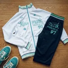 kissmark キスマーク ジャージ上下 セットアップ M 美脚 バイカラーのサムネイル