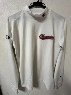 Champion モックネック 長袖シャツ ホワイト Mのサムネイル