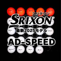 1※最新2025モデル スリクソン AD-SPEED 24球ロストボール