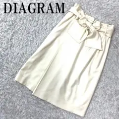 DIAGRAM ダイアグラム タイトスカート ホワイト 38 B3222