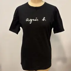 アニエスベー　ブラック1 ロゴTシャツ　Sのサムネイル