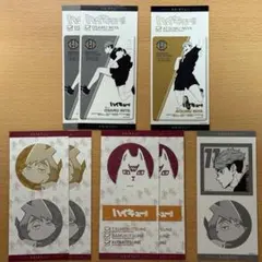 ハイキュー!! ステッカー 稲荷崎6枚セット