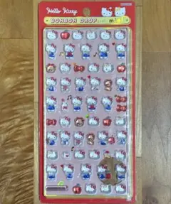 【国内正規品】ボンボンドロップシール　ミニ　ハローキティ　レッド
