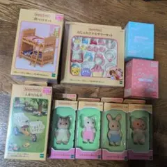 シルバニアファミリー・赤ちゃん・家具・小物・未使用・セットです♪