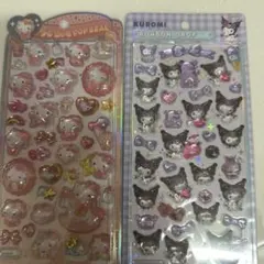 ボンボンドロップシール　うるちゅるポップシール　サンリオ