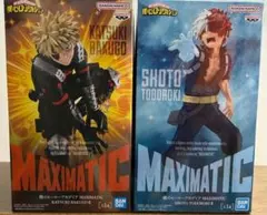 僕のヒーローアカデミア フィギュア MAXIMATIC 爆豪勝己 轟焦凍ヒロアカ