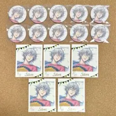 ツイステ くつろぎ 缶バッジ フォトカ シルバー