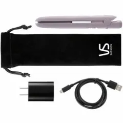 ヴィダルサスーン【VS SASSOON】ストレートアイロン USB給電 海外対応