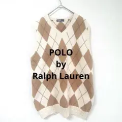 Polo by Ralph Lauren　ヴィンテージ　アーガイル柄　ベスト