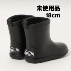 【新品】Arnold Palmerブラックレインブーツ 18cm