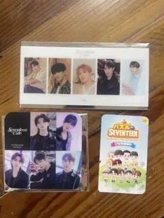 SEVENTEEN cafe 予約特典 ブックマーカー　コースター　DK