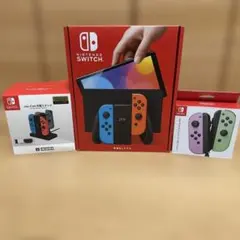 Nintendo Switch 有機EL+Joy-Con+充電スタンドセット