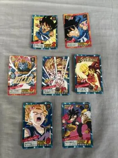 ドラゴンボールGT トレーディングカード 7枚セット