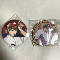 銀魂 沖田総悟 缶バッジ キーホルダー 肝だめし