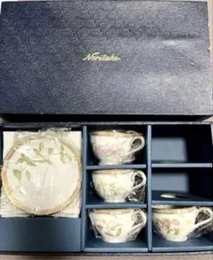 ◾️お値下げ◾️ノリタケ四季彩舞曲 コーヒーカップ二客 桜 と吹寄せ 