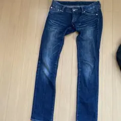 ダークブルースリムフィットデニム S