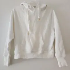 NICE CLAUP パーカー ホワイト