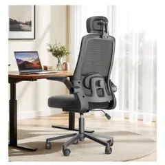 ☆新品☆ オフィスチェア デスクチェア 事務椅子 ブラック