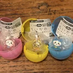 【ちいかわ】【うさぎ】 【ハチワレ】3点セットちいかわ　めじるしアクセサリー3