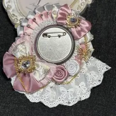 【 No.14 ピンク × 白 】 色違い◎ 痛ロゼット