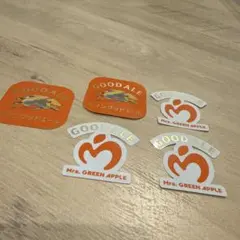 Mrs. GREEN APPLE×キリン　グッドエールコラボステッカー5枚セット