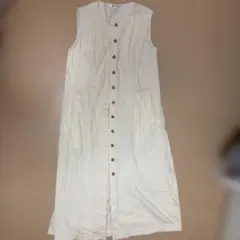 moussyノースリーブ ロングワンピース