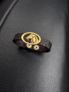 Vintage FENDI Leather Bracelet Horseのサムネイル